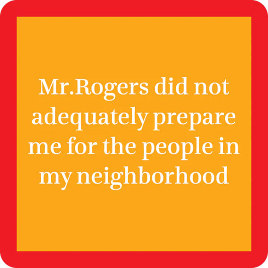 Coaster Mr. Rogers