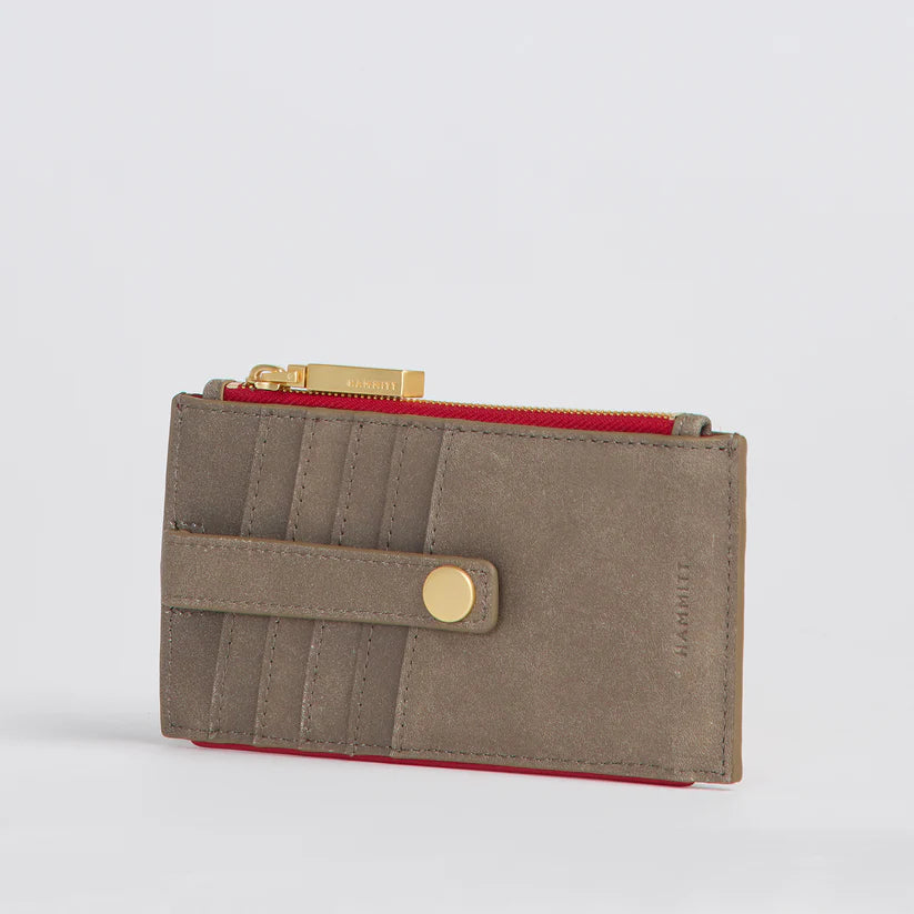 210 West Pewter/Brushed Gold Red Zip