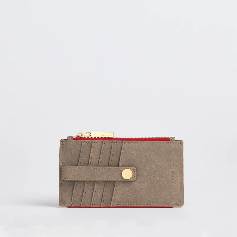 210 West Pewter/Brushed Gold Red Zip