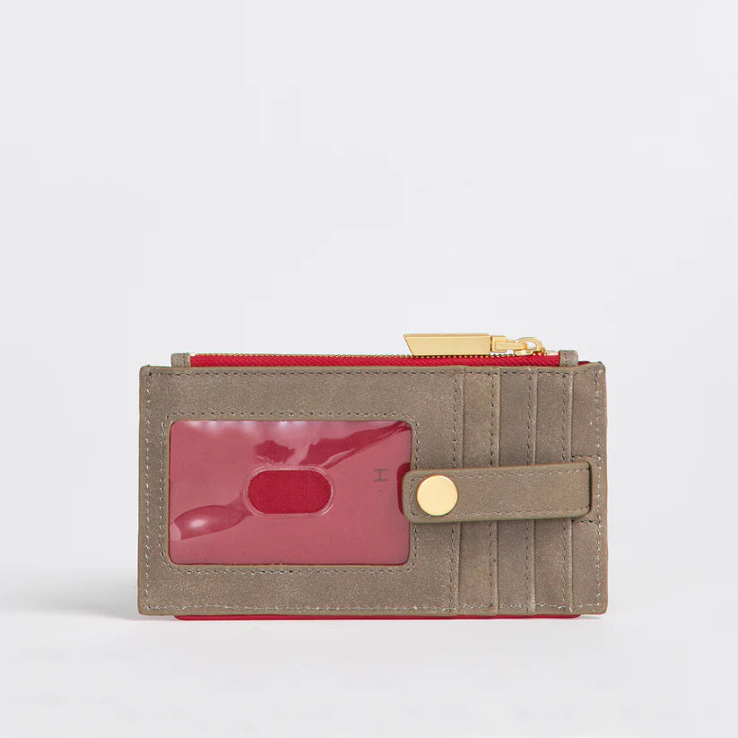 210 West Pewter/Brushed Gold Red Zip
