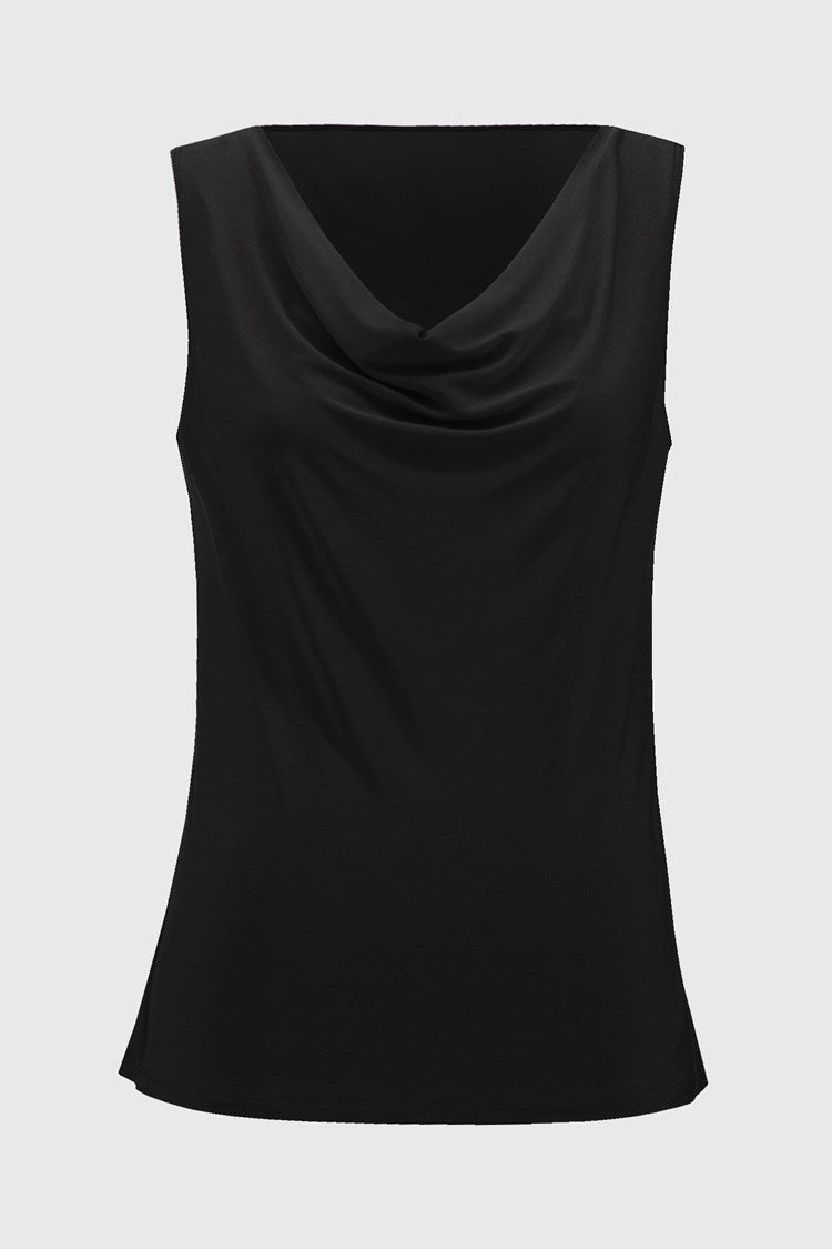 Silky Knit Cowl Neck Camisole