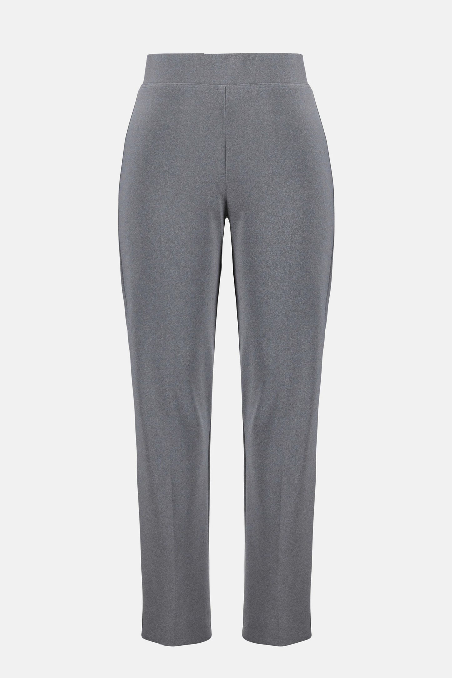 Melange Silky Knit Straight Leg Pull-On Pants