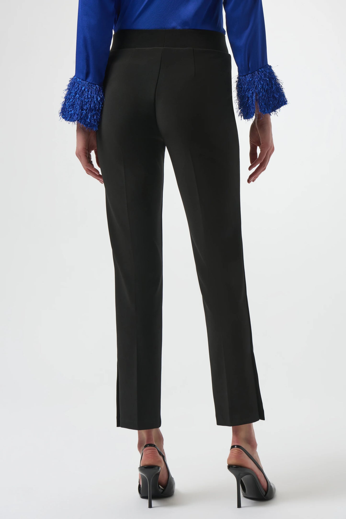 Silky Knit Straight Pull-On Pants