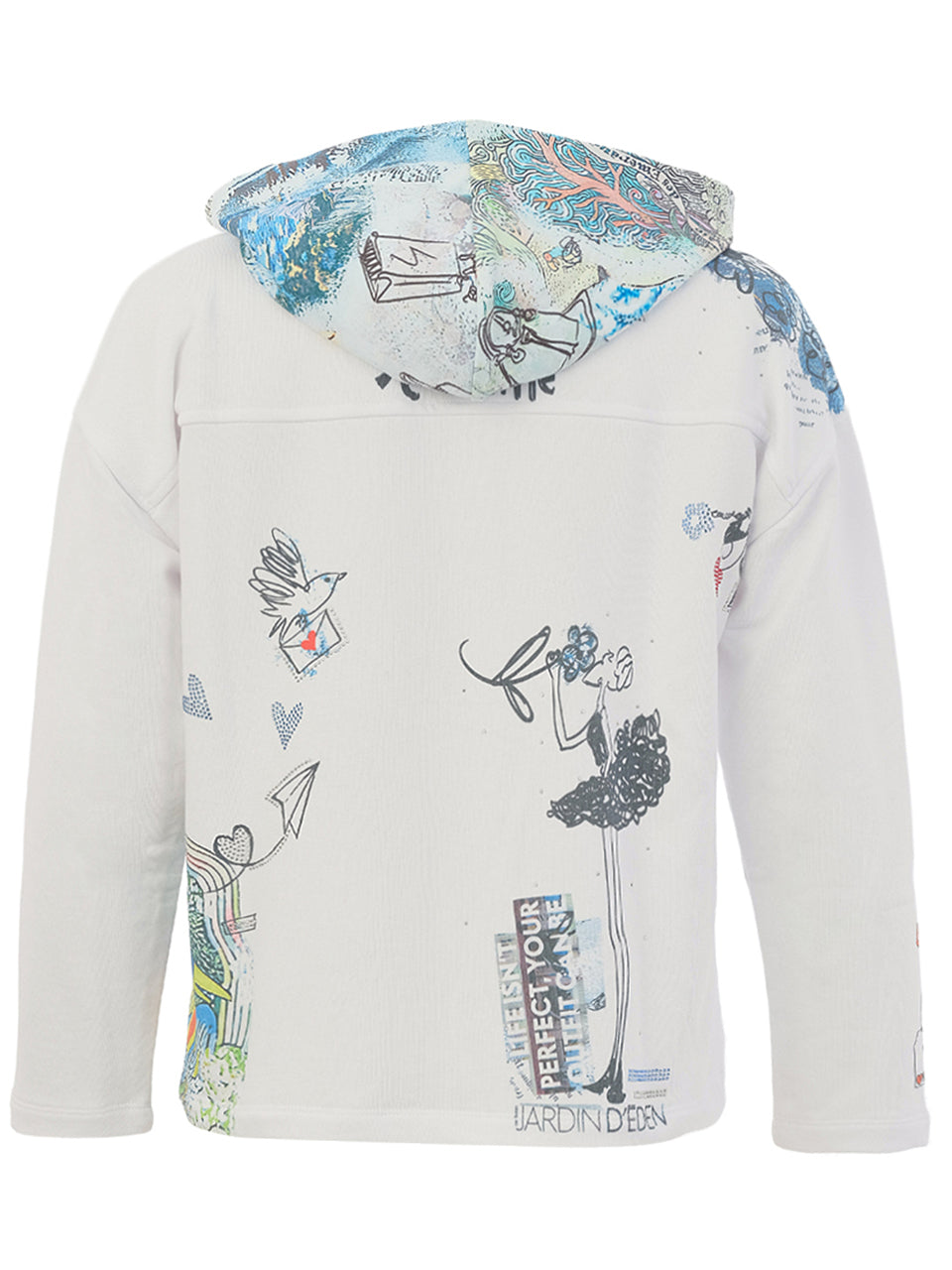 Whimsy Sketch Hooded Blazer