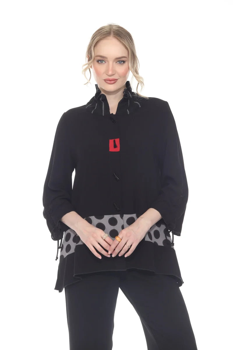 Midnight Dot Statement Jacket