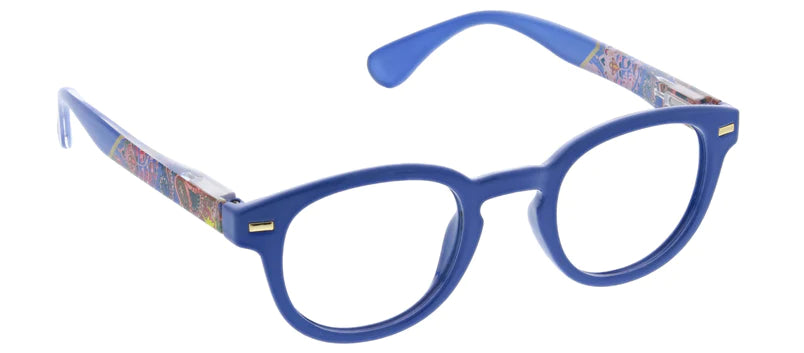 Vineyard Focus Blue Bonnet/Eyeglasses 2.00