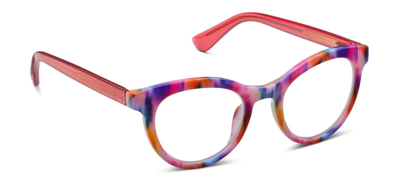 Tribeca Ikat Red/Eyeglasses 2.75