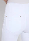 Dara Seamed Hem Crop Denim (25" inseam)