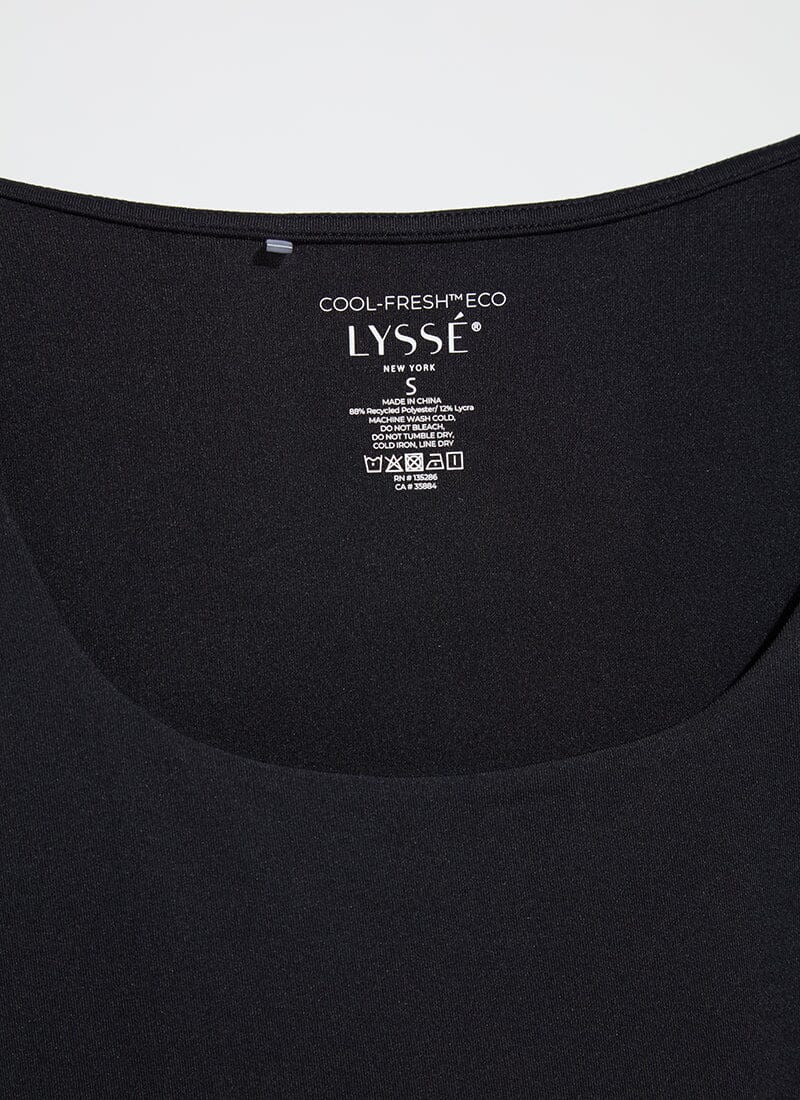 Evie Scoop Neck Tank Black
