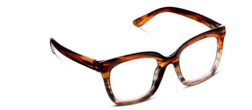 Cleo - Brown Ombre Horn +2.00