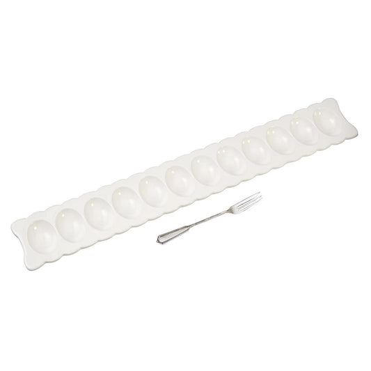 DEVILED EGG SERVING TRAY SET