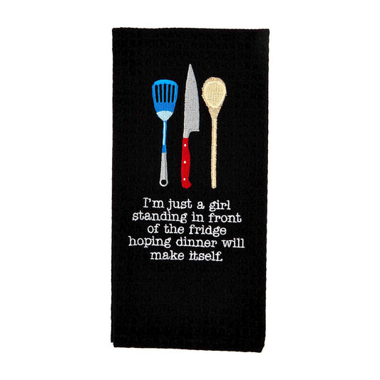 FRIDGE EMBROIDERED TOWEL