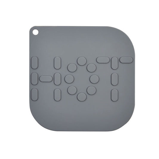 GRAY MAGNETIC SILICONE TRIVET