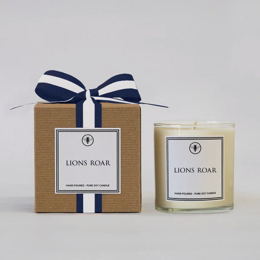 Lions Roar Hand Poured Soy Candle
