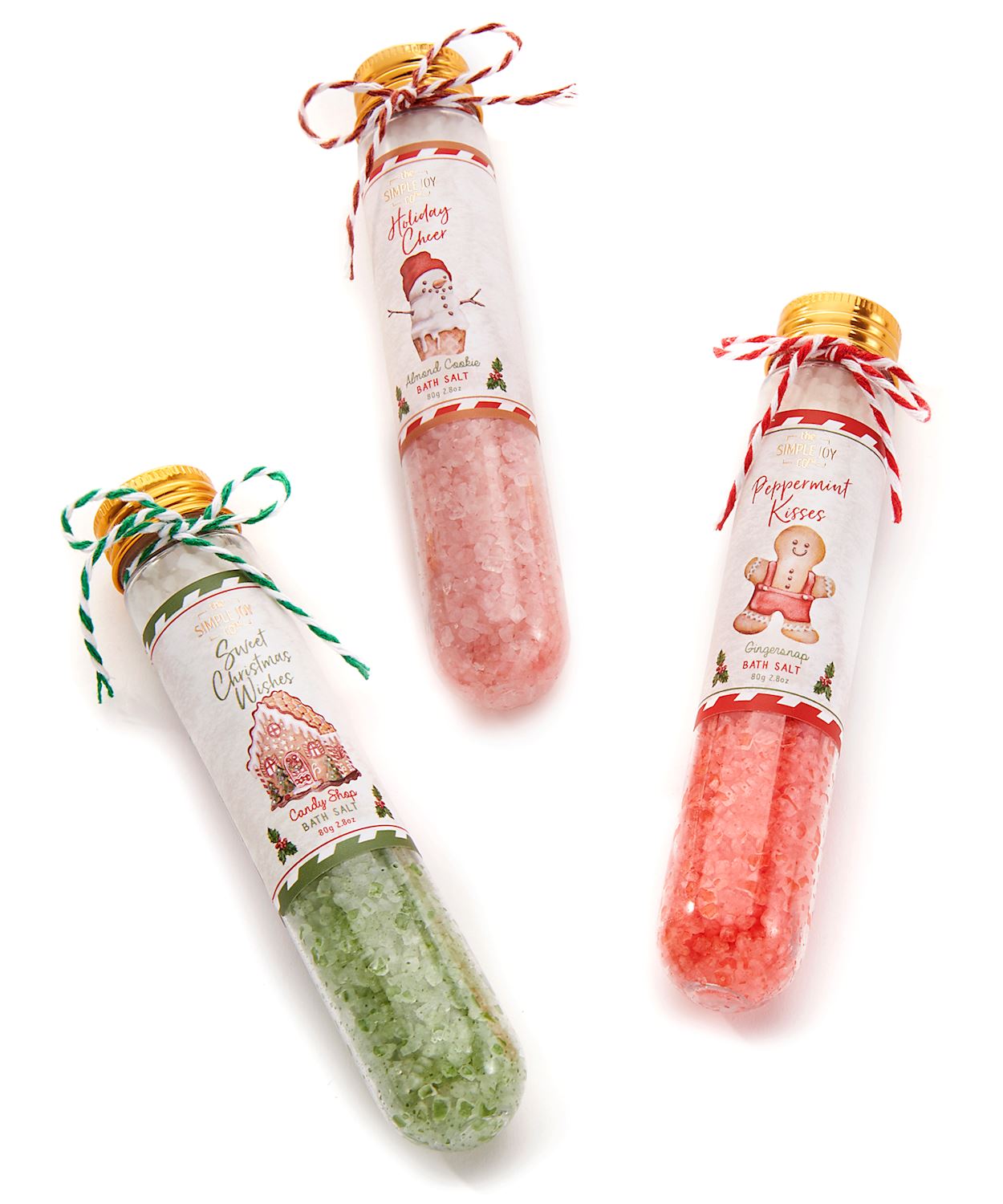Holiday Scented Bath Salts