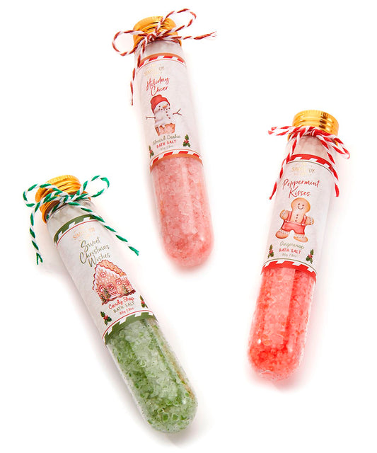 Holiday Scented Bath Salts