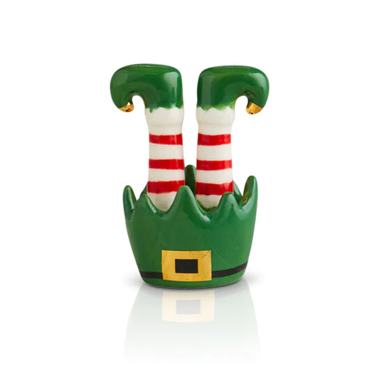 nora fleming mini elf feet - jingle toes