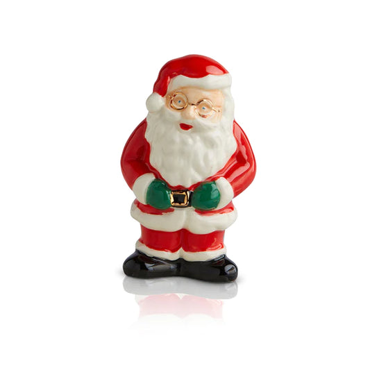 nora fleming mini father Christmas