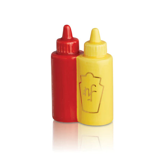 nora fleming mini ketchup/mustard - main squeeze