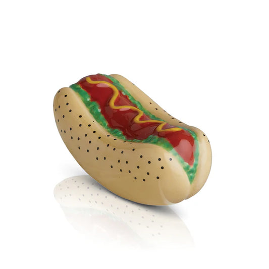 nora fleming mini hot dog - chicago dog