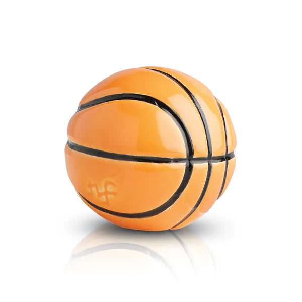 nora fleming mini basketball - hoop there it is