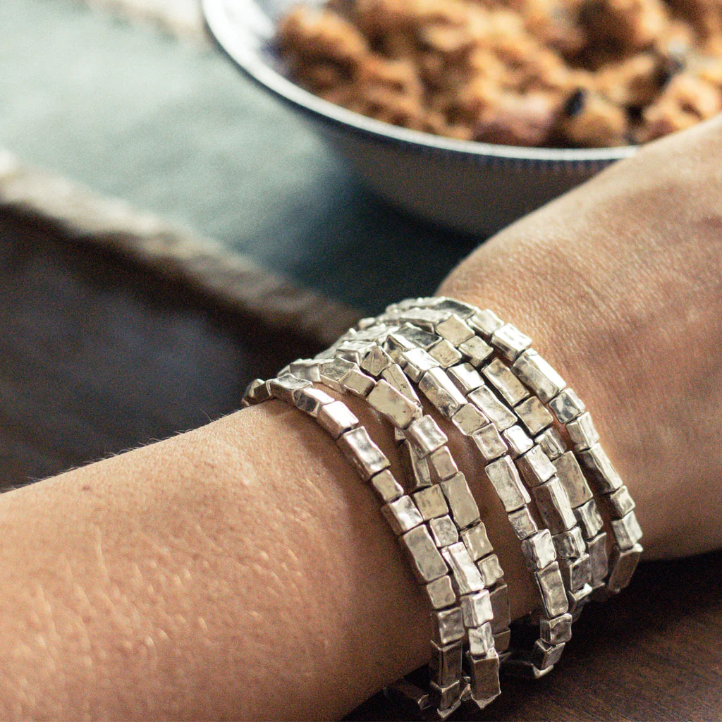 Elongated bead bracelets- Sold Invidually