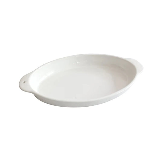 nora fleming pinstripes oval baker