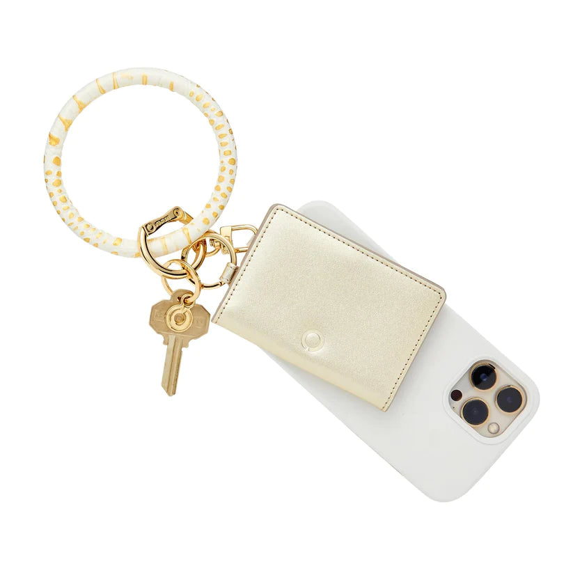 Leather ID Case - Gold Rush