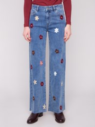 Bloom & Blue Wide-Leg Denim