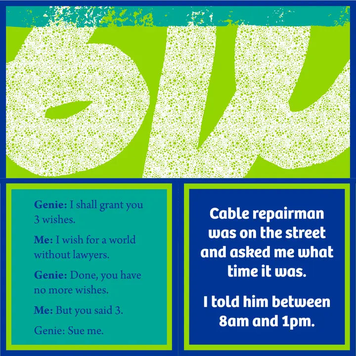 Cocktail Napkin Cable Repairman
