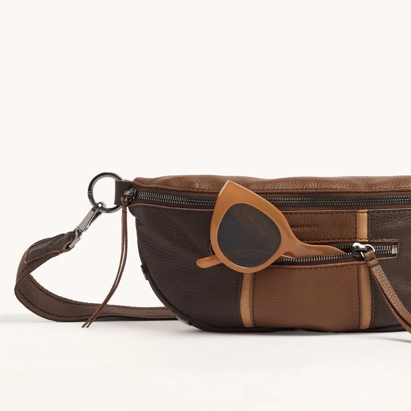 Charles Crossbody Med Orchestra Brown/Gunmetal