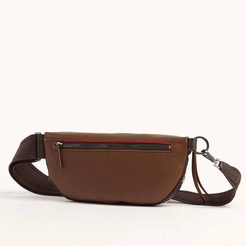 Charles Crossbody Med Orchestra Brown/Gunmetal