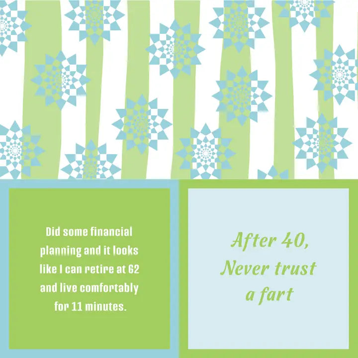Cocktail Napkin Financial Plan/After 40
