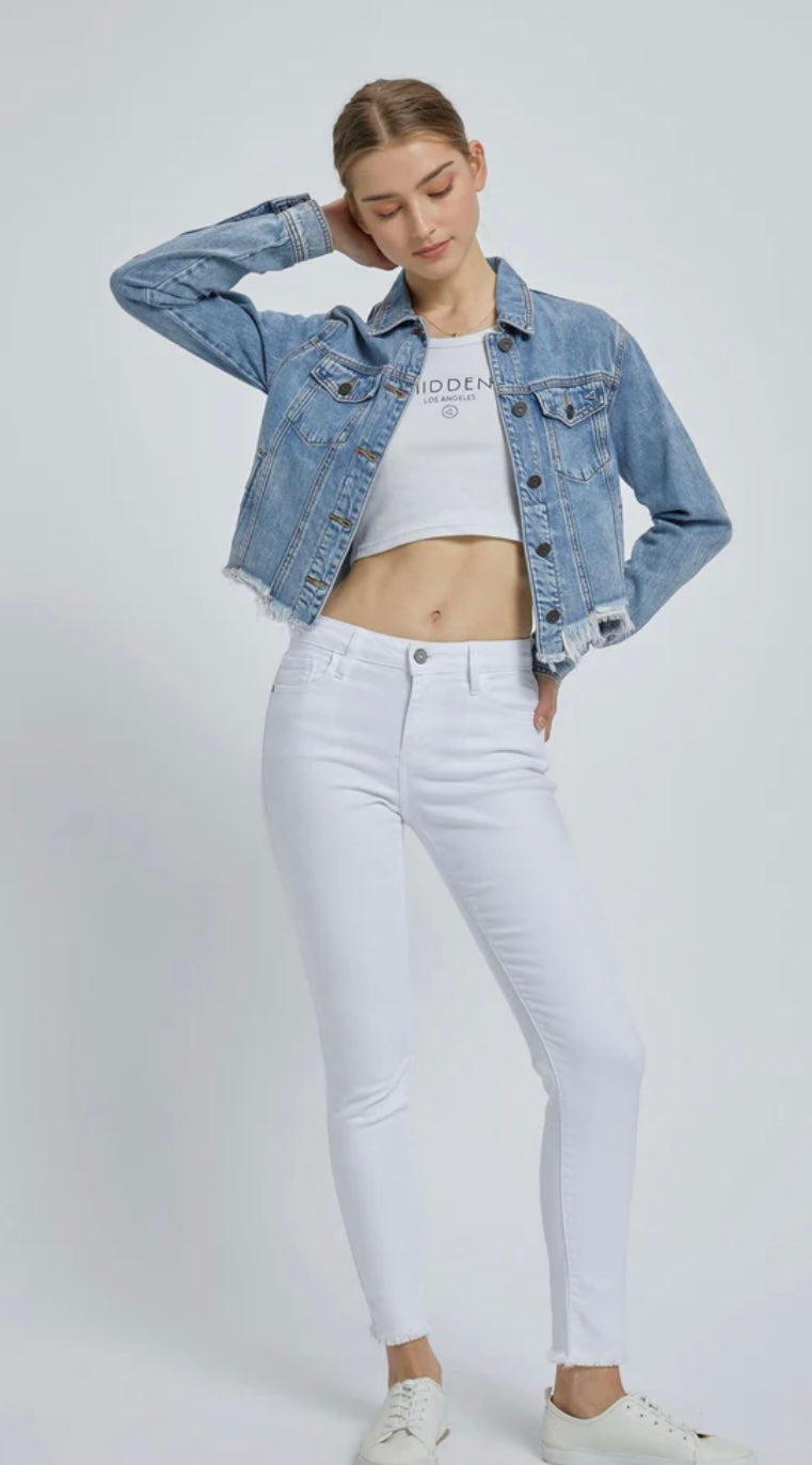 Medium Blue Denim Jacket