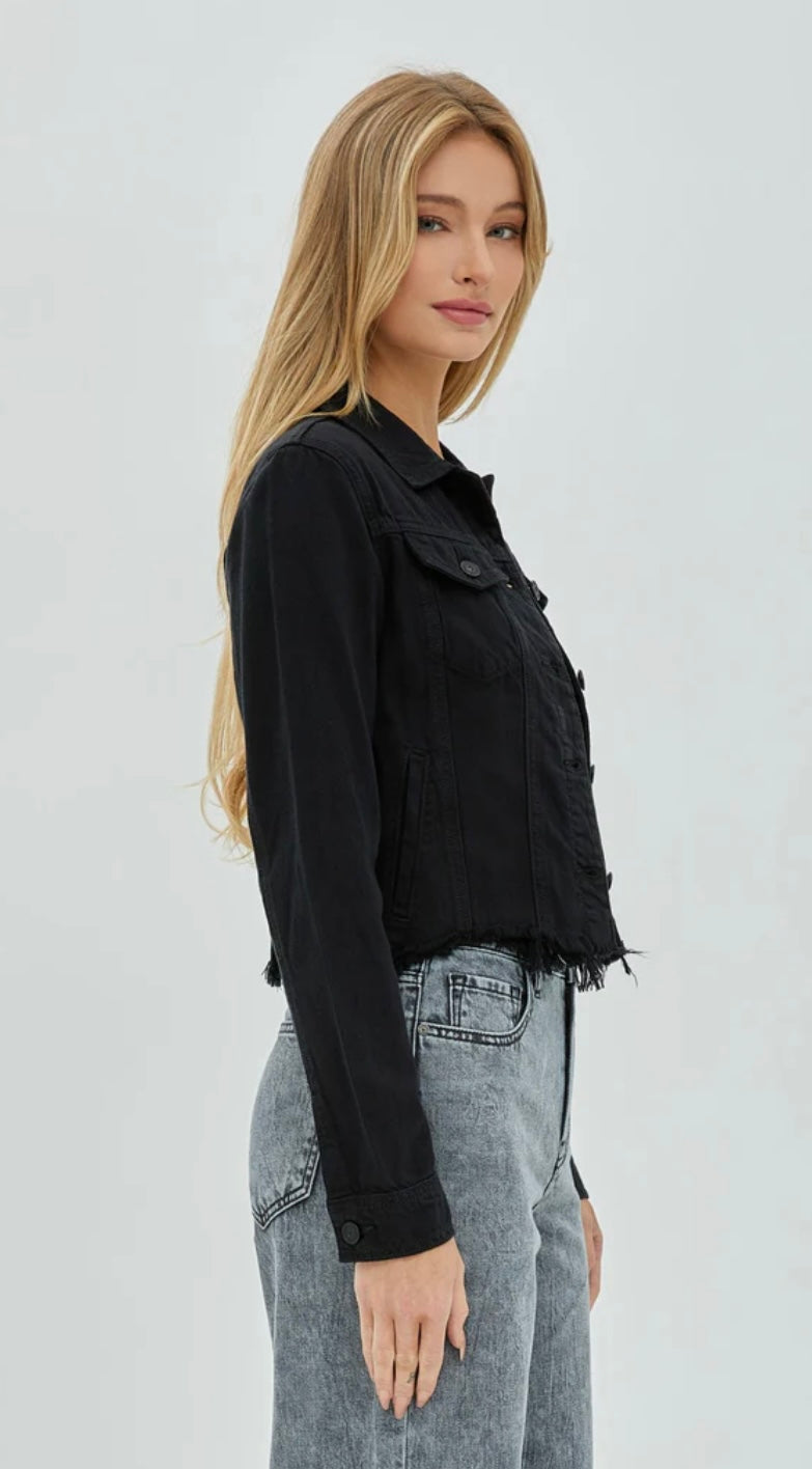 Black Denim Jacket