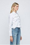 White Denim Jacket