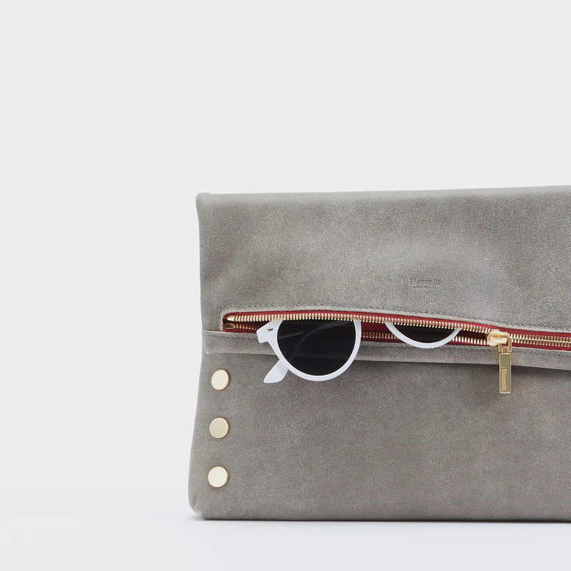 VIP LRG Pew/Brushed Gold Red Zip
