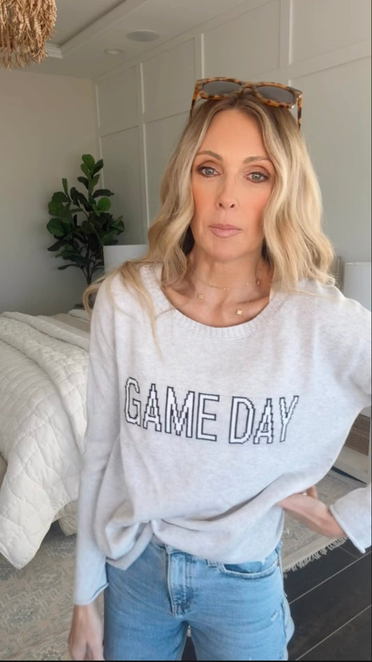 Game Day Football Custom Sweater