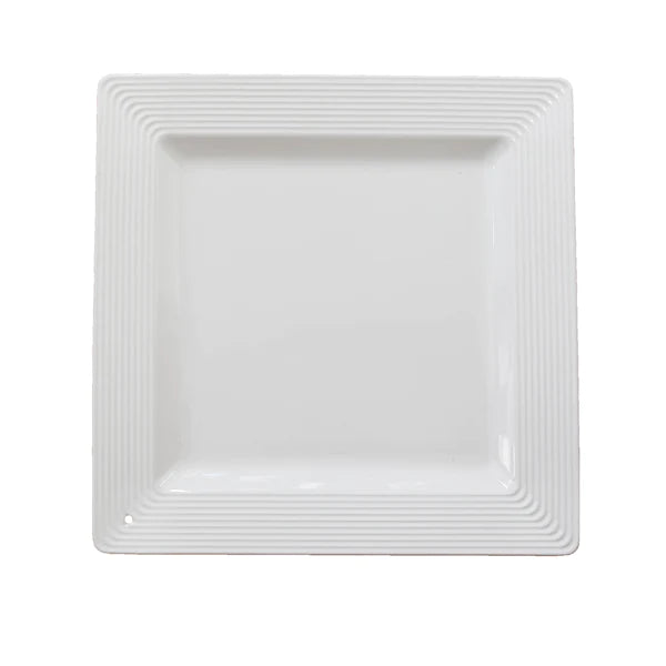 nora fleming pinstripes square platter