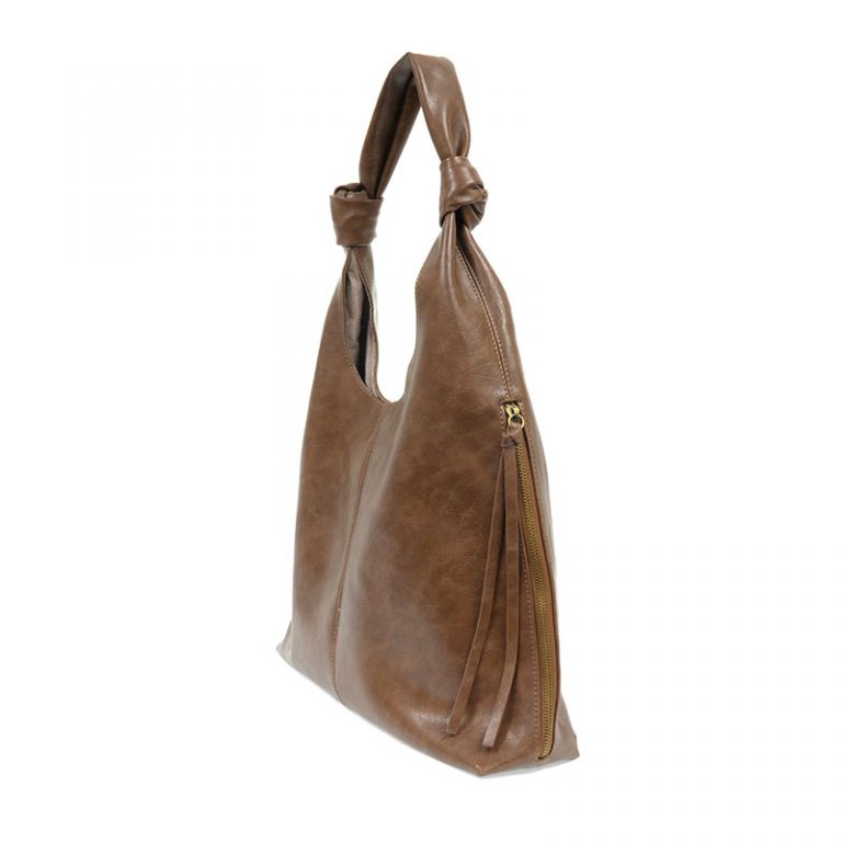 Addie Knot Handle Hobo Bag Acorn