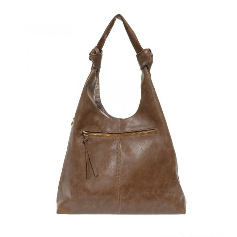 Addie Knot Handle Hobo Bag Acorn
