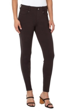 Gia Glider Knit Pant Java