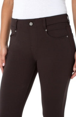 Gia Glider Knit Pant Java