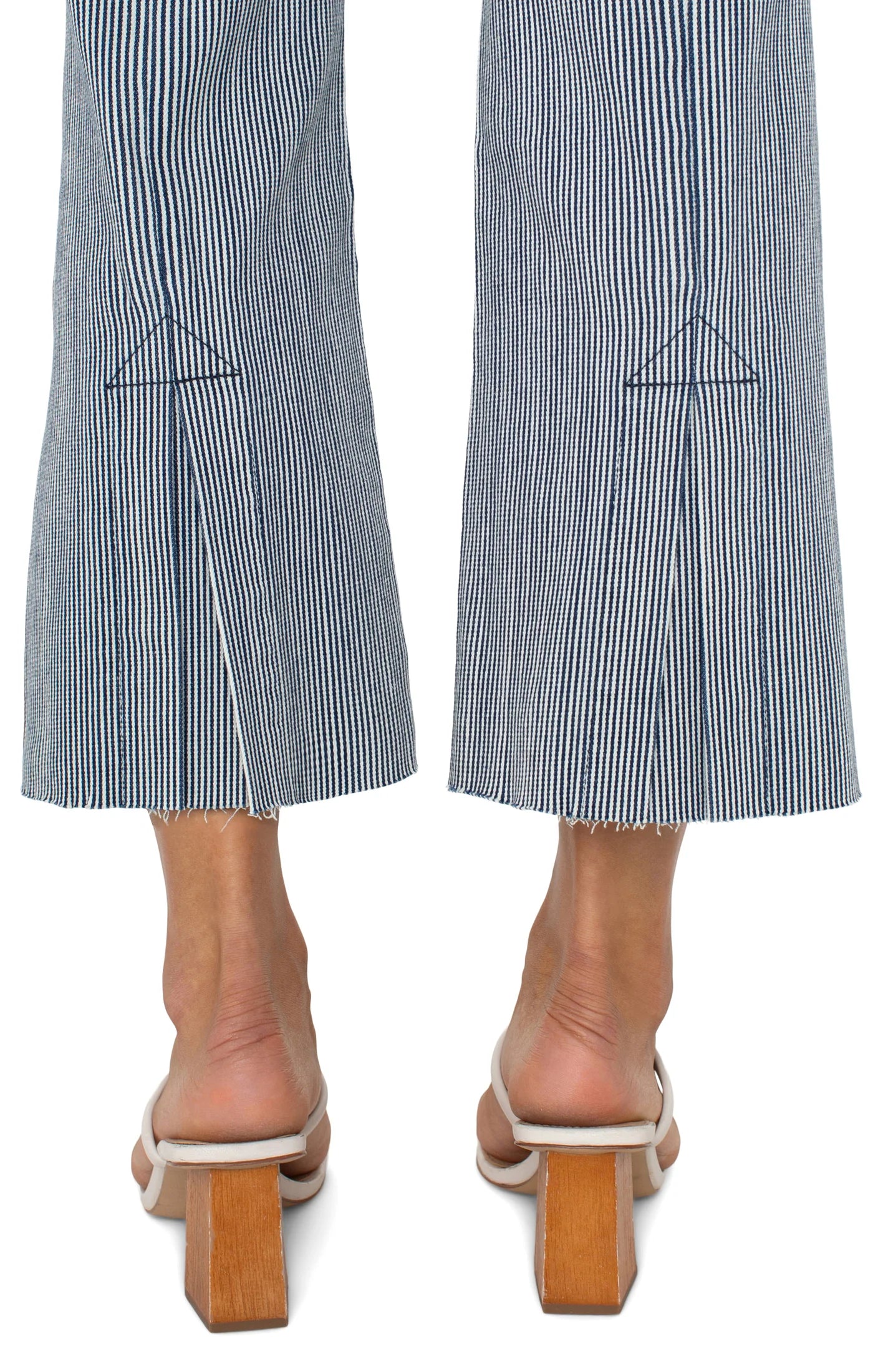 The Gia Glider® Crop Flare With Back Pleat