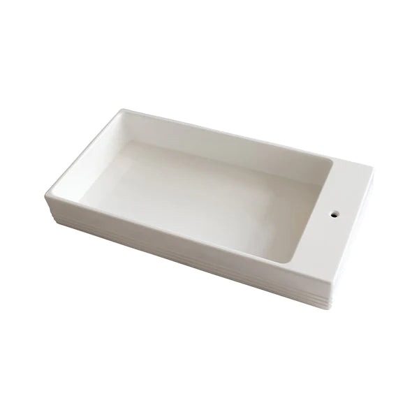 nora fleming pinstripes melamine guest towel holder