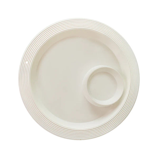 nora fleming pinstripes melamine chip and dip