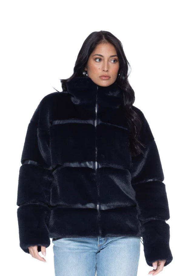Mob Wife Jacket - Navy