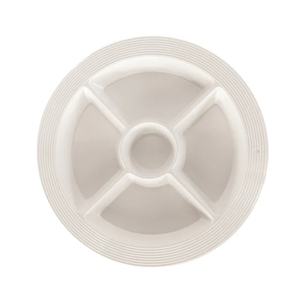 nora fleming pinstripes melamine divided dish