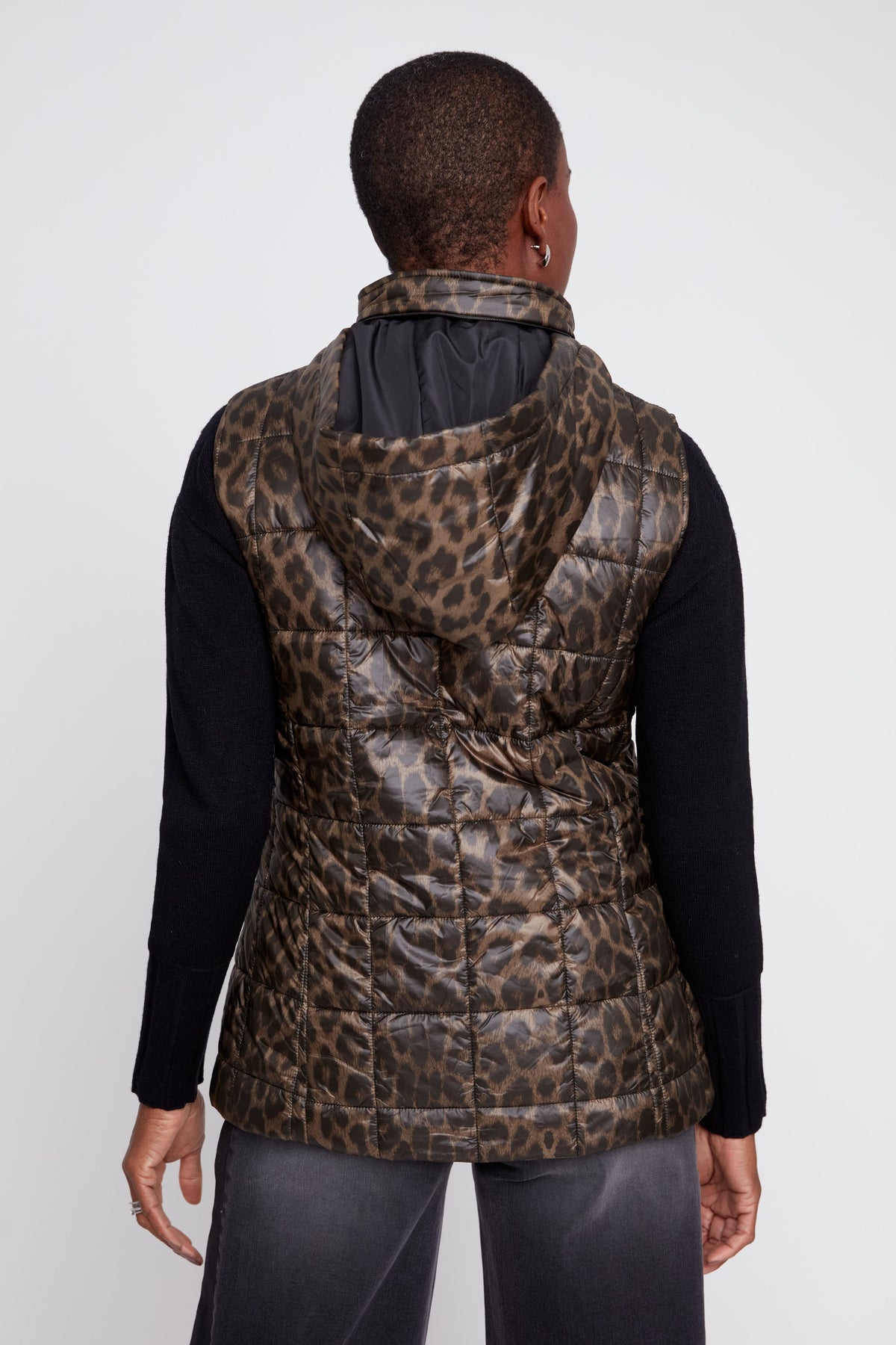 Leopard Print Vest