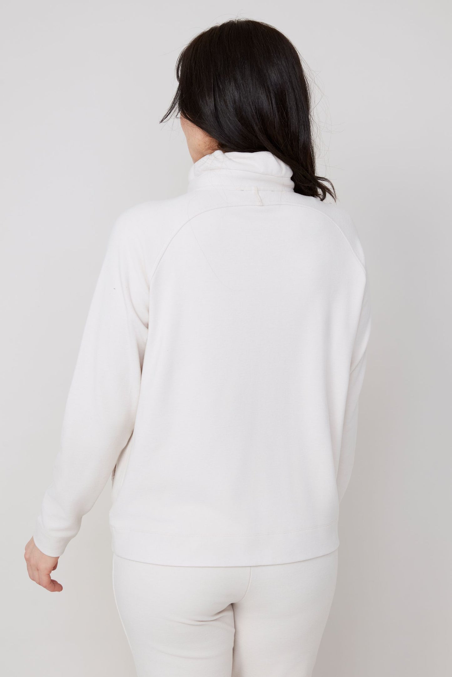 Casual Zip Up Jacket Oyster